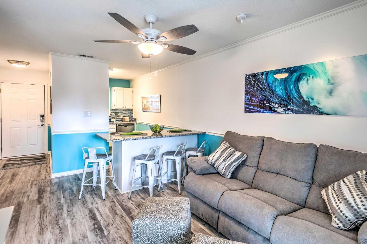 Surfside Beach Escape With Pool - Walk To Ocean! Myrtle Beach Eksteriør billede