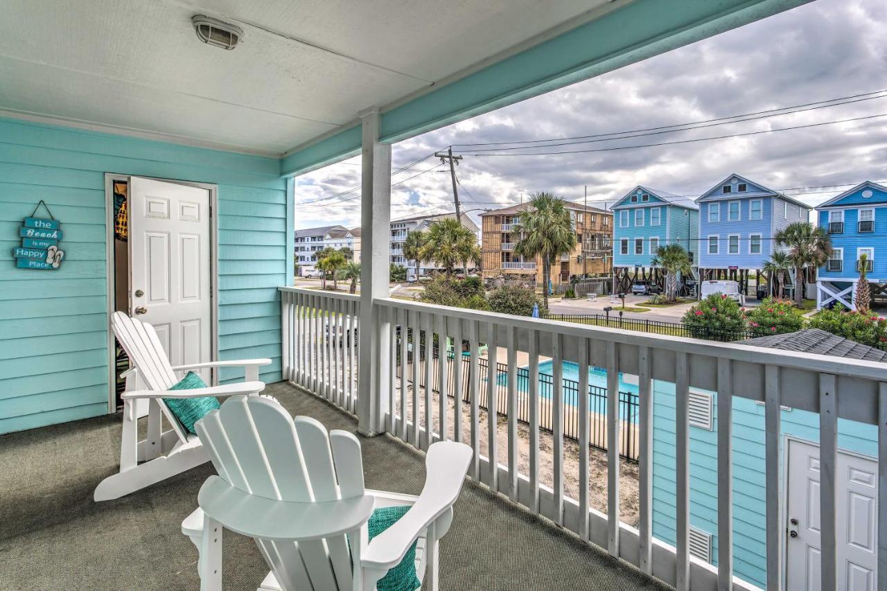 Surfside Beach Escape With Pool - Walk To Ocean! Myrtle Beach Eksteriør billede