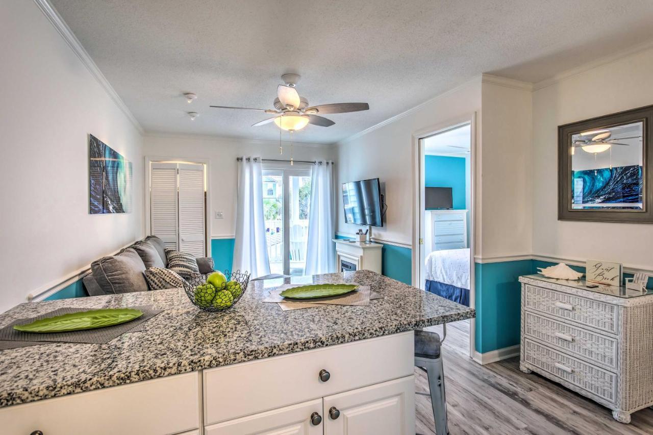 Surfside Beach Escape With Pool - Walk To Ocean! Myrtle Beach Eksteriør billede