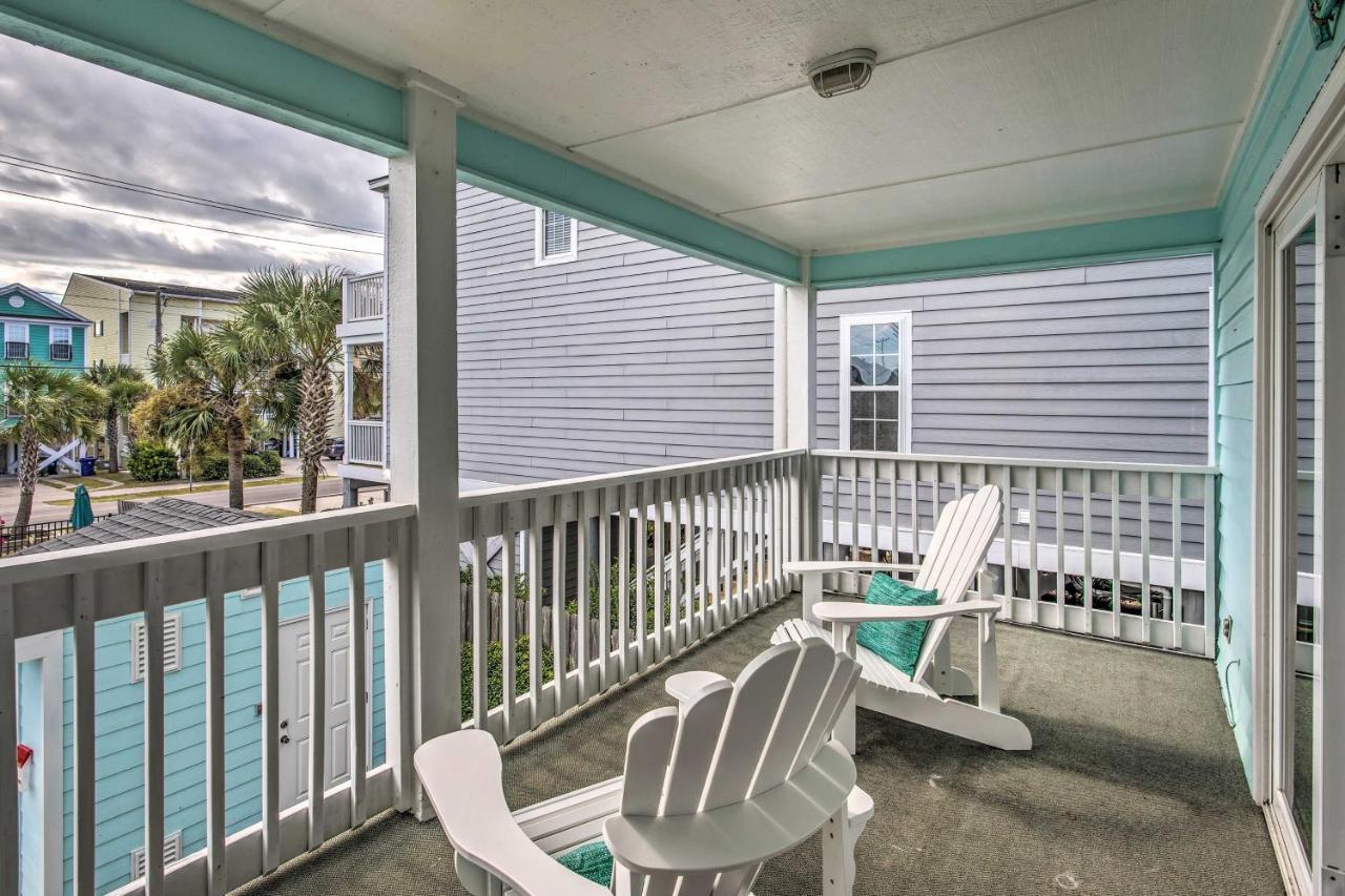 Surfside Beach Escape With Pool - Walk To Ocean! Myrtle Beach Eksteriør billede